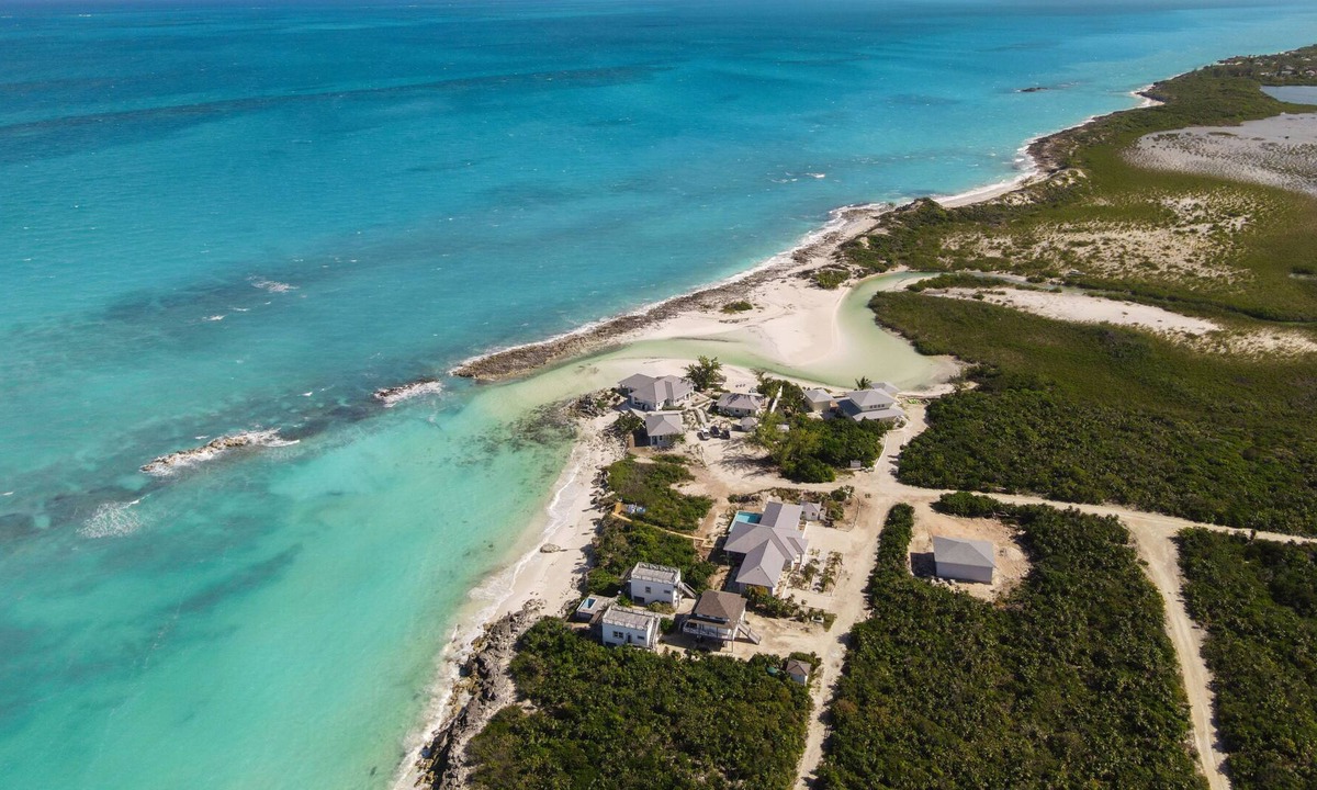 William's Town House | Brand New Estate on Sandy Beach beside Sand Bar and Gorgeous Pool!