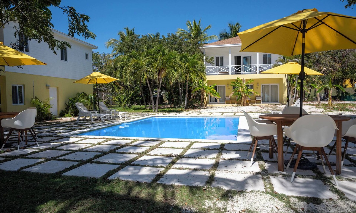 Governor's Harbour Condo | Brand New Stylish Studio Condo, Pool and Beach Access, Short Walk to Town