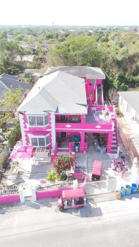 Downtown Nassau Hostel | Da Pink And White Palace