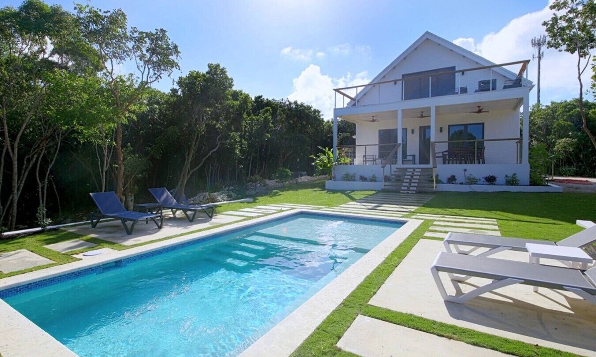 Governor's Harbour Villa | Hilltop 2BR, 2.5BA Villa | Private Pool & Sustainable Design near French Leave Beach