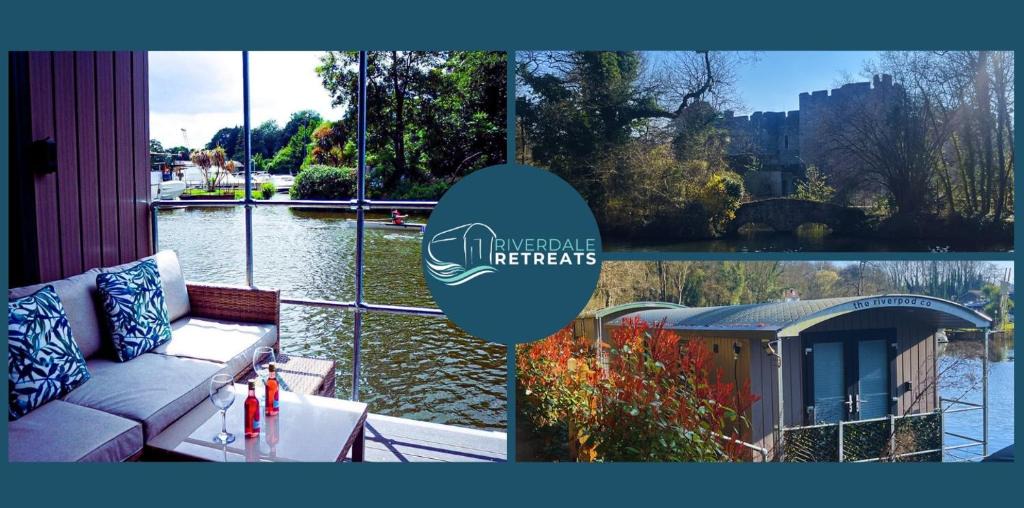 Maidstone Boat Rental | Lady Lily Spring Unique River Boat with Castle views