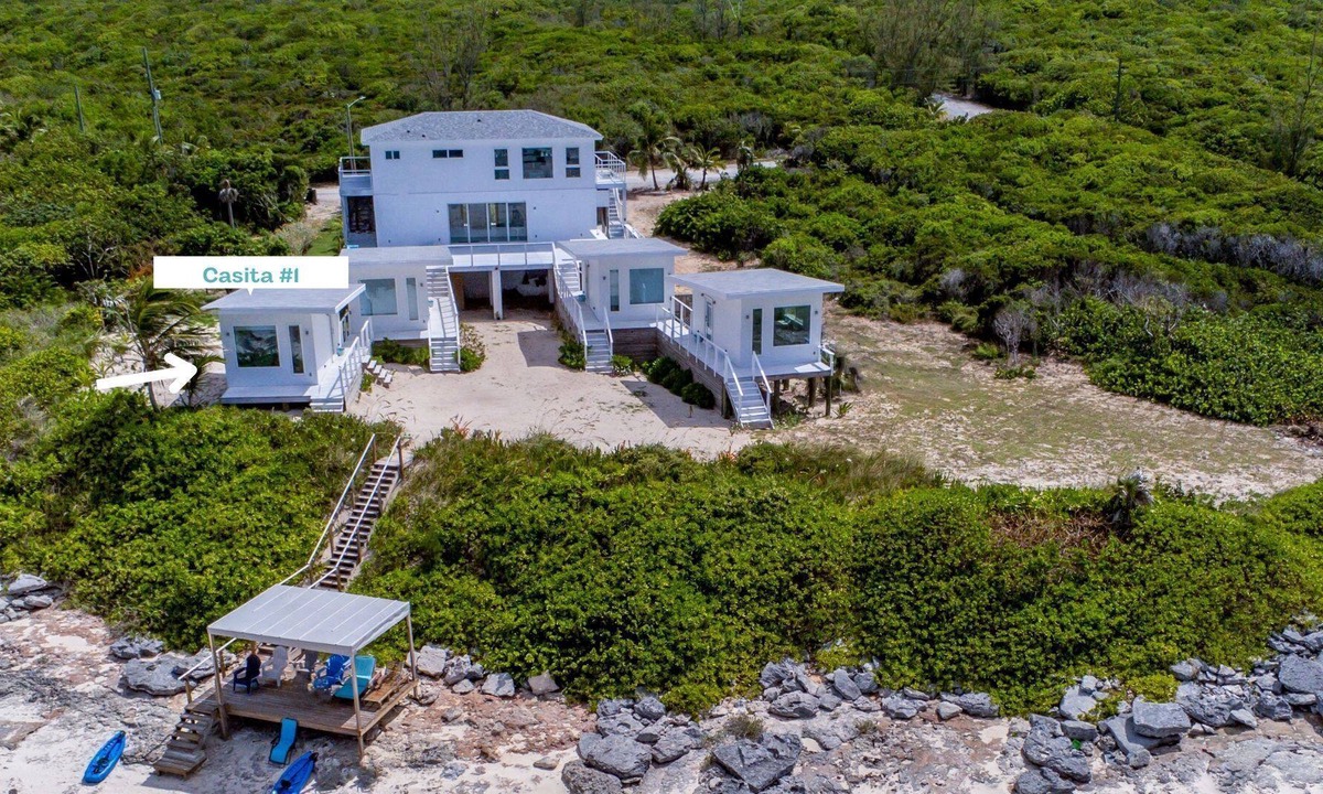 Governor's Harbour Resort | Luxury Beachfront Bedroom on Pink Sand Beach, Governor's Harbor: Casita #1