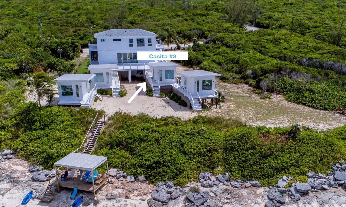 Governor's Harbour Resort | Luxury Beachfront Bedroom on Pink Sand Beach, Governor's Harbor: Casita #3