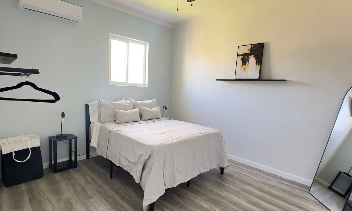 Nassau Apartment | Modern 1 bed 1 bath with a study/office steps away from the beach near Bahamar
