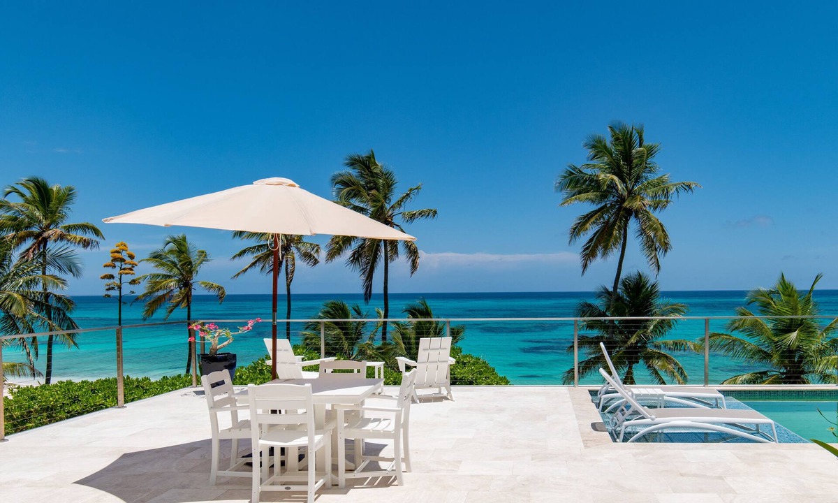North Palmetto Point House | New Luxury Beachfront Estate with Pool on Prestigious Banks Road