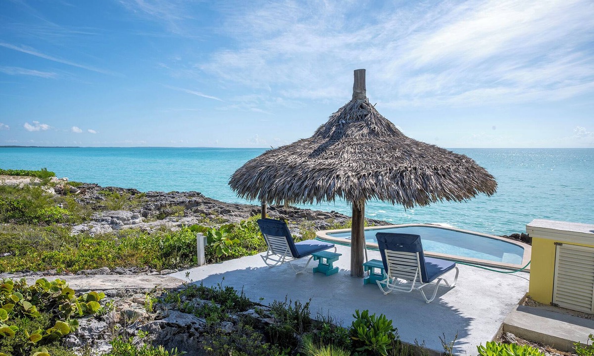 Current House | Newly Remodeled Estate Directly on the Calm Caribbean w/Pool, Views