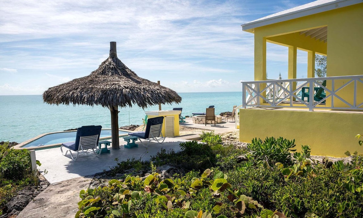 Current House | Newly Remodeled Home Calm Caribbean Pool