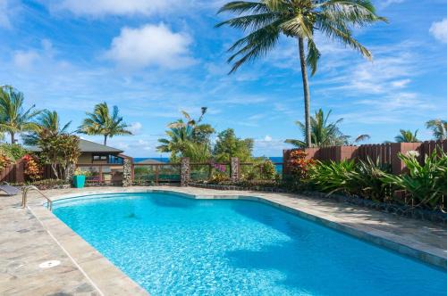 Princeville House | Ocean Pool Hale 3br 2ba Cozy Home with Pool, Hot tub and Ocean Views