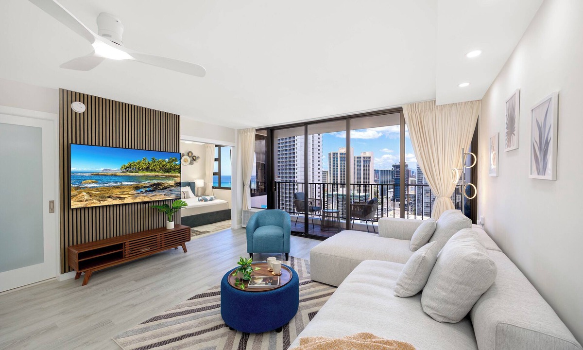 Waikiki Condo | Ocean View Escape, Walk to Waikiki Beach + Parking