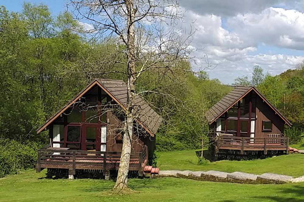 Brazzacott Ski Chalet | Single storey A-frame lodge.
