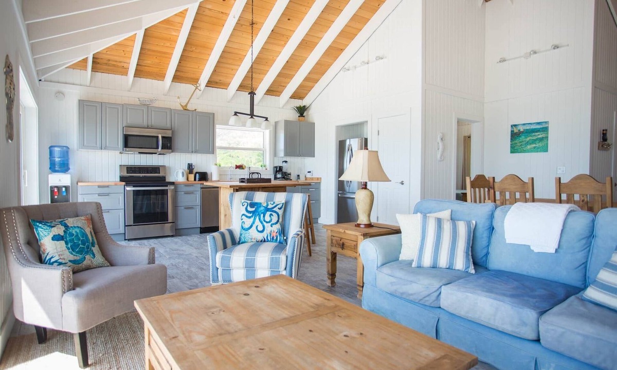 Hartswell House | Sunset Cove - Oceanfront Home with Kayaks for Lazy River and Remote Sandbars!