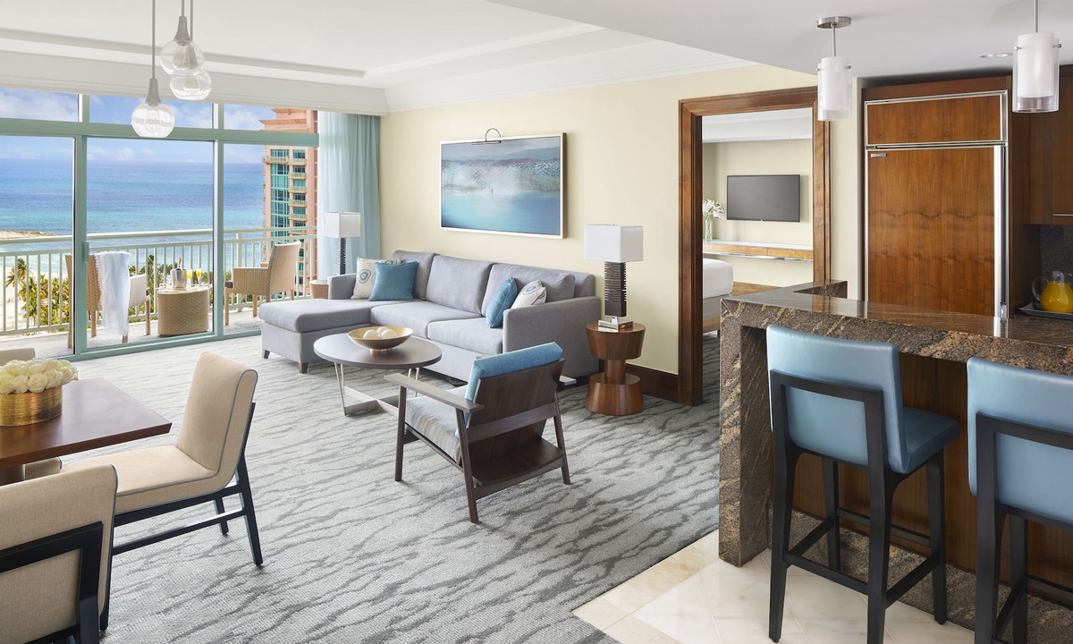 Paradise Island Apartment | The Reef at Atlantis - Two Bedroom Ocean View Suite