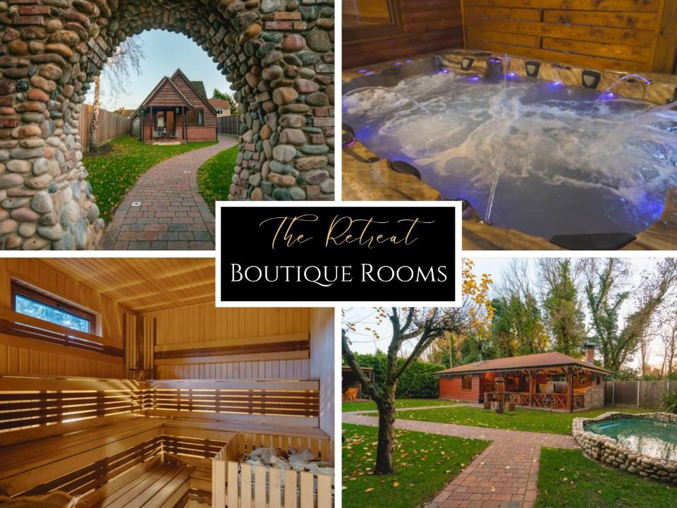 Great Paxton Apartment | The Retreat Sauna & Hot Tub Boutique Rooms