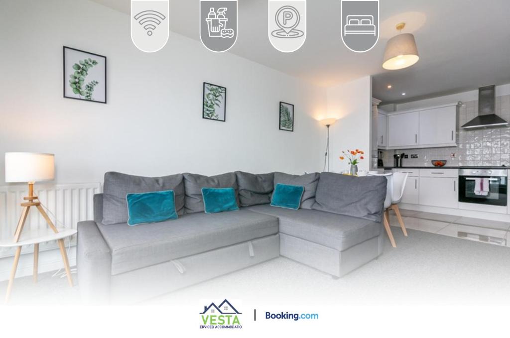 Hatfield Apartment | Two Bedrooms Apartment By Vesta Serviced Accommodation & Short Lets Hatfield With Free WiFi