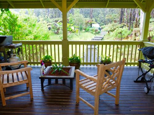 Volcano House | Volcano One - Modern Studio with Lanai near Volcano National Park