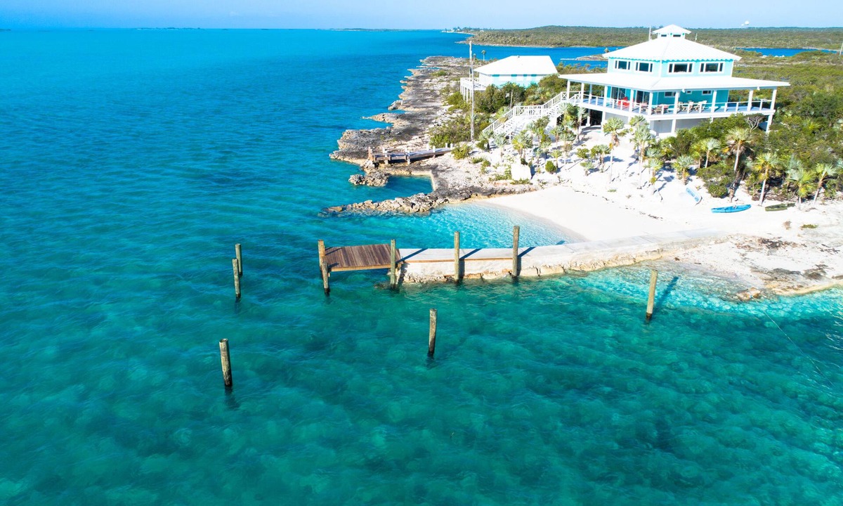 George Town House | Waterfront Luxury private beach & dock. Cottage available for 4 more guests