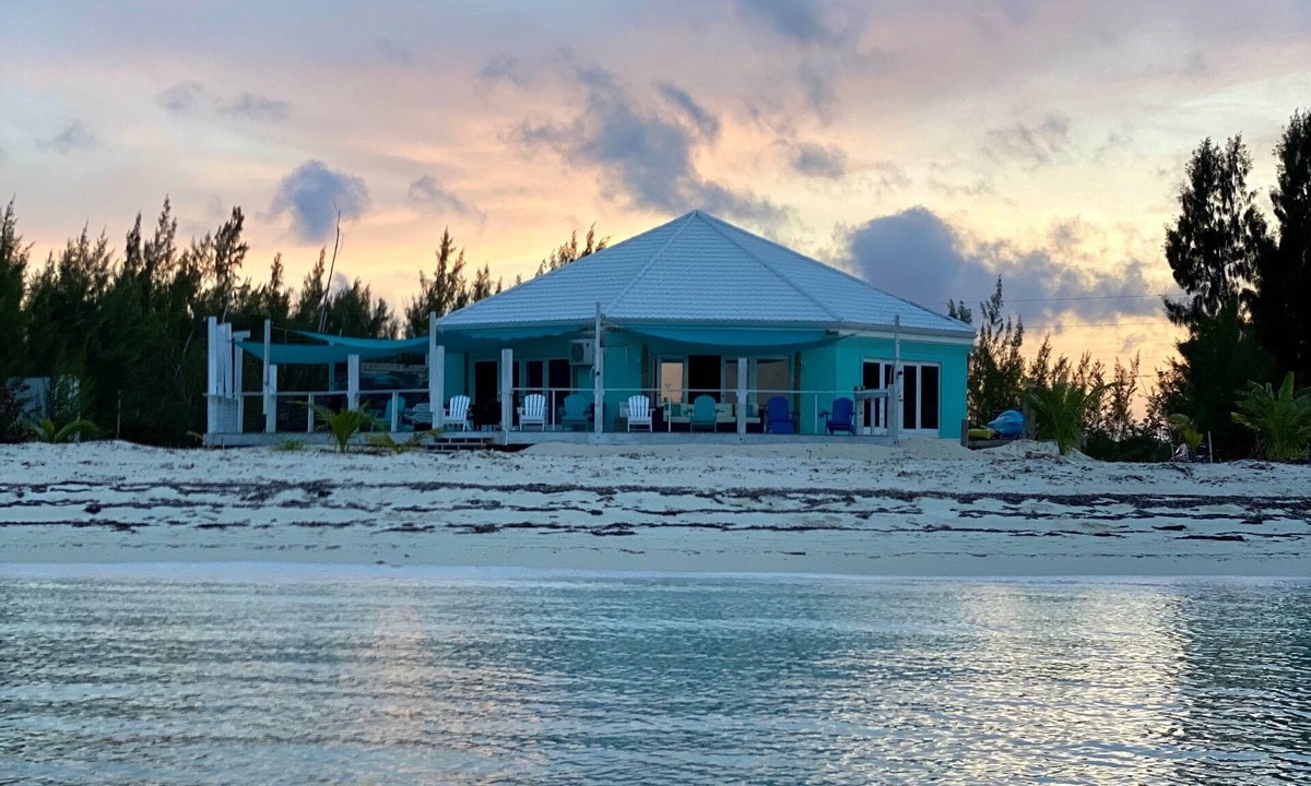 Morgan's Bluff House | Your Private Beachfront Home & Dock with endless ocean views in North Andros