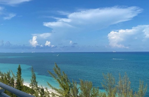 Bell Channel Bay Apartment | 2-bedroom apartment in Sunny Freeport with cool AC. Across from Beach.