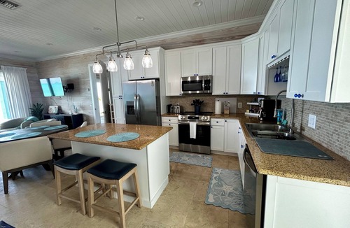 Lubbers Quarters Cay Villa | 2B2B Villa Oceanna -Mermaid Reef Villa 3 Waterview -Pool & Private Beach