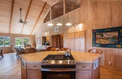 Hope Town House | A boater's dream home with a private dock UP THE CREEK from Hope Town Harbor.