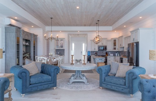 William's Town House | Always Calm Beach. No Estate like this in Exuma! Brand New on protected sand bar