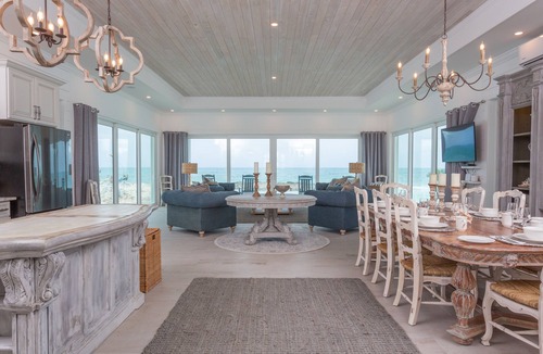William's Town House | Always Calm Beach. No Estate like this in Exuma! Brand New on protected sand bar