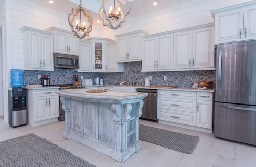 William's Town House | Always Calm Beach. No Estate like this in Exuma! Brand New on protected sand bar