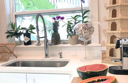 Dunmore Town House | Bamboo House: Charming Private Tropical Oasis in the Heart of the Village.