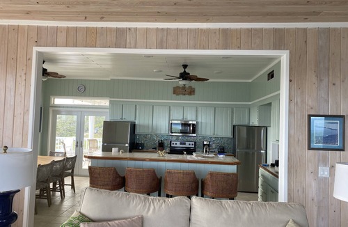 Hope Town House | Barefoot Beach - oceanfront beach house w/private beach, sunrise & sunset views