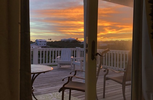 Hope Town House | Barefoot Beach - oceanfront beach house w/private beach, sunrise & sunset views