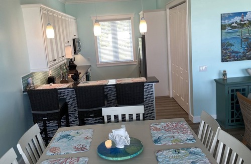 Cherokee House | Barefoot Sands, Beachfront Home with Tiki Hut, Sundeck, Kayaks/Paddleboards/Rental Skiff
