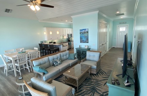 Cherokee House | Barefoot Sands, Beachfront Home with Tiki Hut, Sundeck, Kayaks/Paddleboards/Rental Skiff
