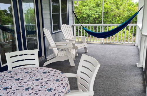 Hope Town Villa | Beautiful home with wifi, tv, A/C, private dock, & backup generator power