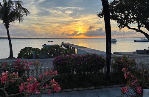 Dunmore Town House | Blue Dolphin - Waterfront, 4 Sunset Decks, Dock, 5+ Bedrooms, Enclosed Garden