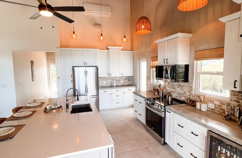 Gregory Town House | Brand New Waterfront Home on Secluded Cove, Walk to Restaurants, Bars, Stores