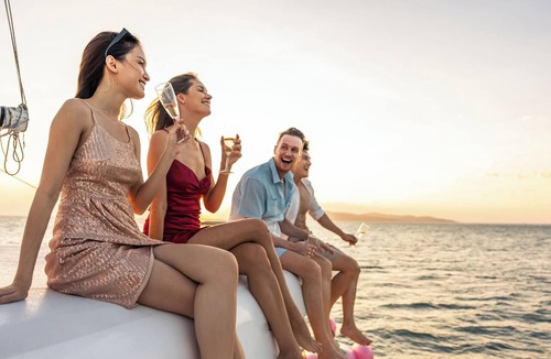 Paradise Island Boat Rental | Caribbean Bliss: Sun-soaked Sailing Adventure from Nassau, Bahamas