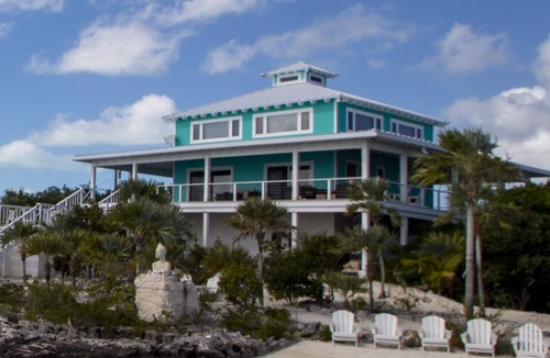 George Town House | Classic Out Island Luxury Sleeps 8, private beach and dock