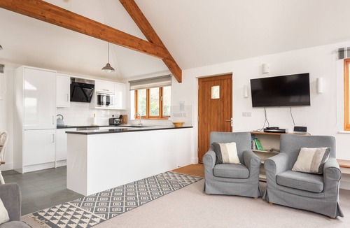 Bude Cottage | Combermere Cottage, Bude, glimpses of canal & Sea