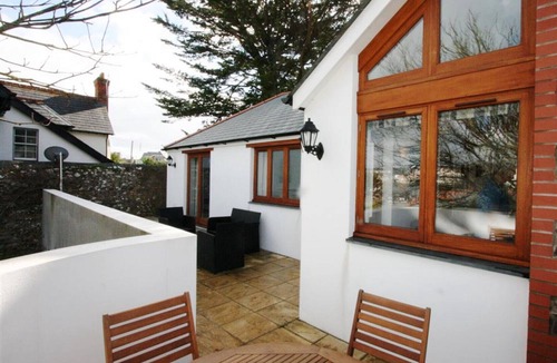 Bude Cottage | Combermere Cottage, Bude, glimpses of canal & Sea