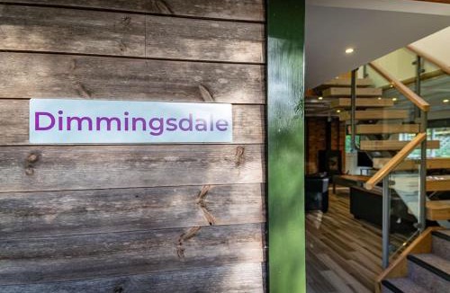 Farley House | Dimmingsdale, woodland lodge with hot tub for 8