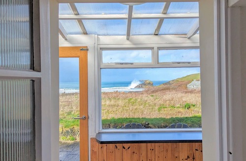 Trevone House | Direct expansive sea views from every room and the garden.