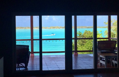 Hartswell House | Exuma Beautiful Waterfront Home with Dock on Gorgeous Moriah Harbour.
