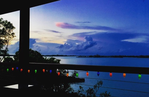 Hartswell House | Exuma Beautiful Waterfront Home with Dock on Gorgeous Moriah Harbour.