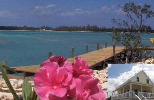 Green Turtle Cay House | Featured on HGTV! Protected deep water dock !