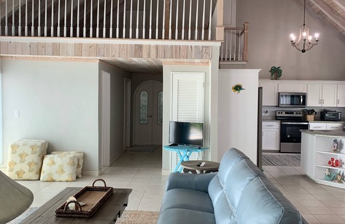 Treasure Cay House | Home with Beautiful View sleeps 7, Private Pool, Tiki and 50 ft Dock/Generator