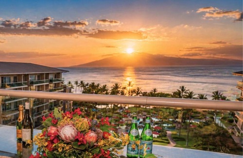 Honokowai Apartment | Honua Kai Villas Ocean View 8 BR Sleeps 22 Great for Families Complimentary Car with 6 Nights HKK ML-1457 by KBM