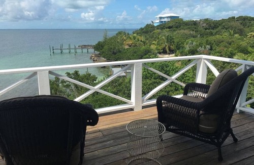 Great Guana Cay House | House on Sea of Abaco with dock. 3 bed with extra bunk room below. Sleeps 6-8.