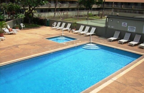 Kihei Condo | Kihei Bay Surf #213 Kitchen, Wifi, Great Rates, Shared Hot Tub, Near Beach