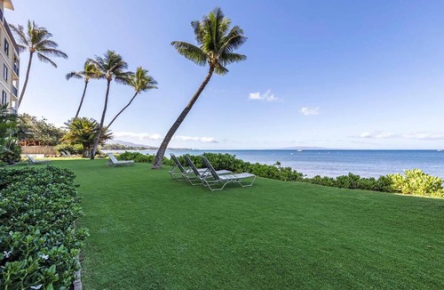Kihei Apartment | Kihei Beach Resort 501- Remodeled 2 bedroom oceanfront gem on 6 mile beach