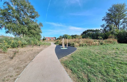 Longlands Apartment | Lodge - Sleeps 2 - Pet Friendly - Parking - Patio